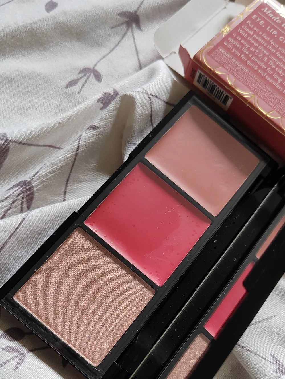Laura Geller Rosy and Bright Made To Multitask Eye Lip Cheek Palette